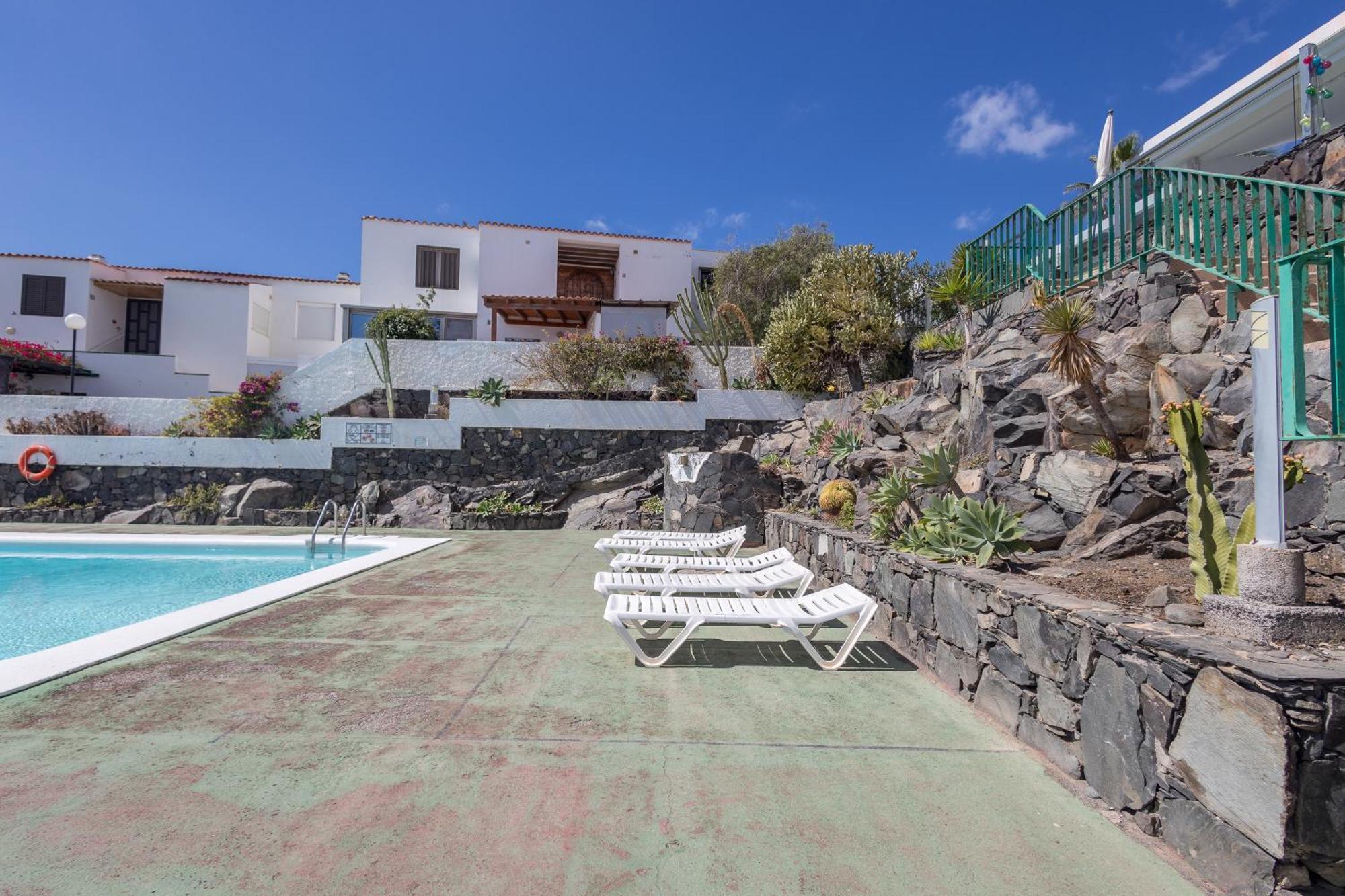 Playa Del Aguila Bungalow Con Terraza Solarium Maspalomas  Eksteriør bilde