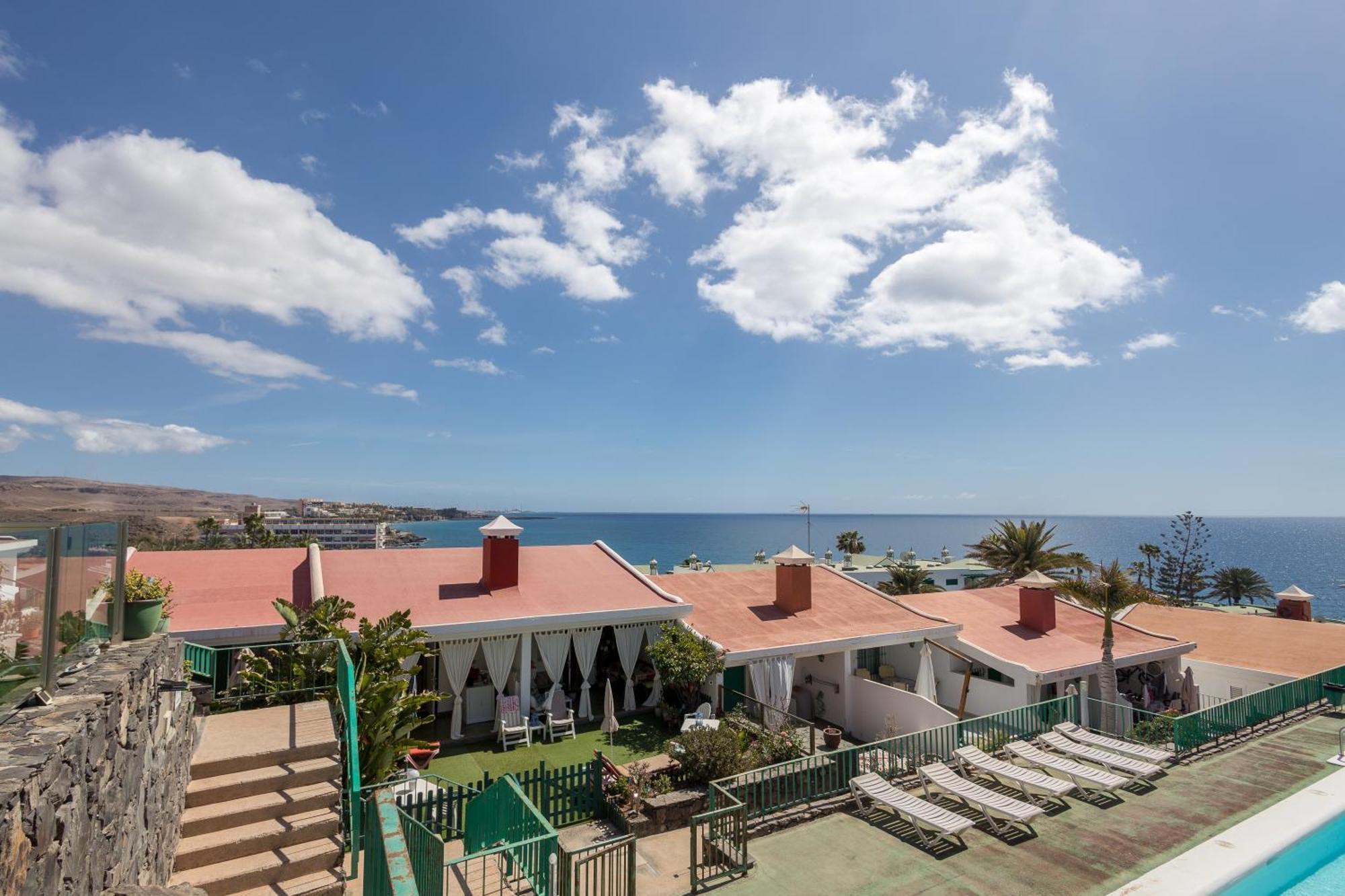 Playa Del Aguila Bungalow Con Terraza Solarium Maspalomas  Eksteriør bilde