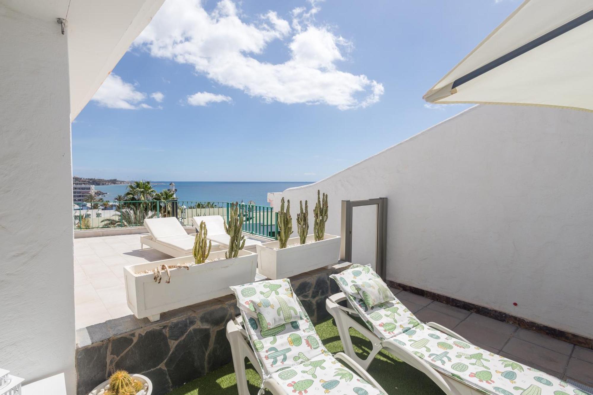 Playa Del Aguila Bungalow Con Terraza Solarium Maspalomas  Eksteriør bilde