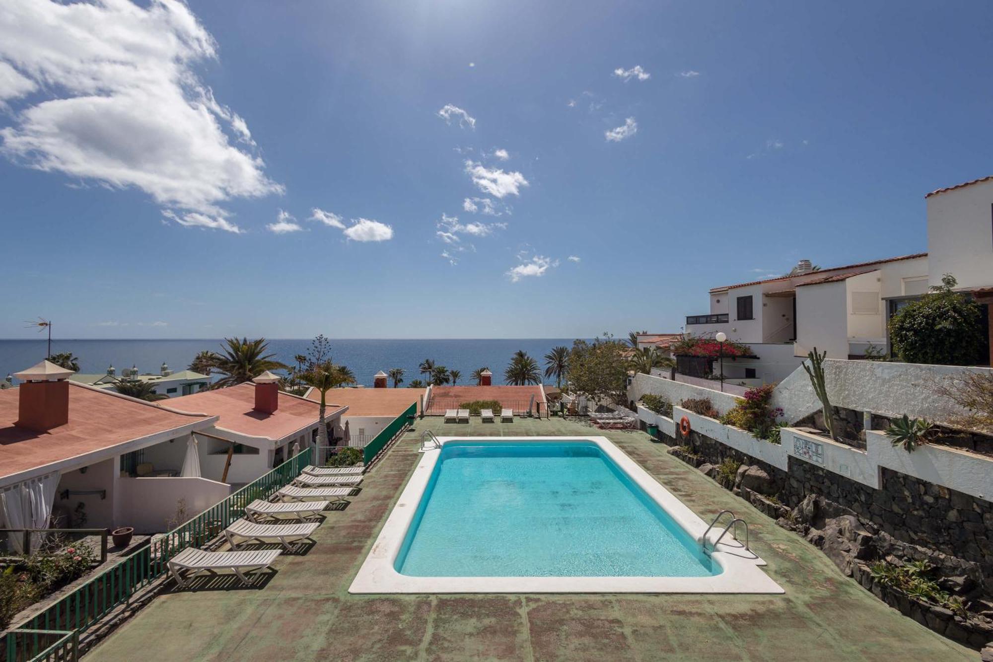 Playa Del Aguila Bungalow Con Terraza Solarium Maspalomas  Eksteriør bilde