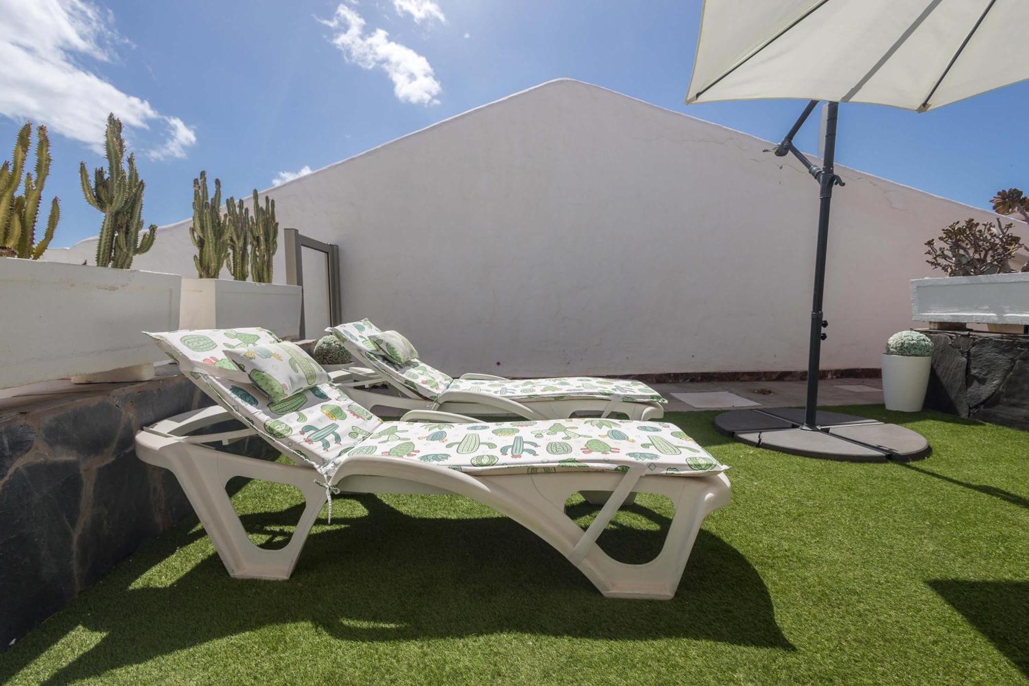Playa Del Aguila Bungalow Con Terraza Solarium Maspalomas  Eksteriør bilde