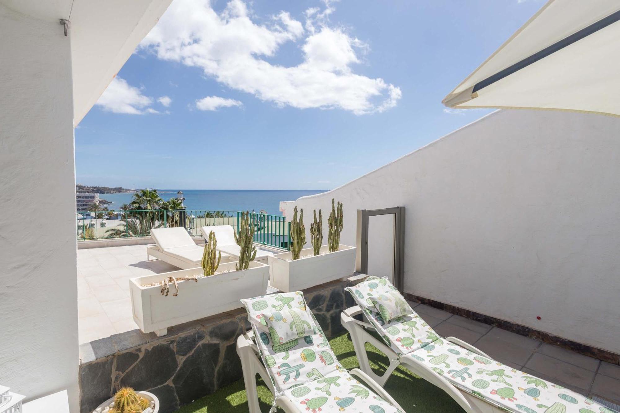 Playa Del Aguila Bungalow Con Terraza Solarium Maspalomas  Eksteriør bilde