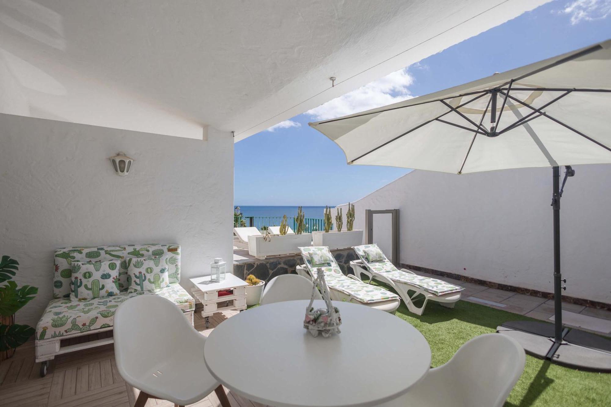 Playa Del Aguila Bungalow Con Terraza Solarium Maspalomas  Eksteriør bilde